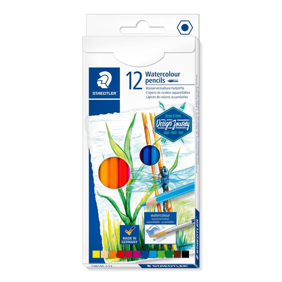 DRVENE BOJICE AQUAREL STAEDTLER 146 10C 12 1 Knjižara Kultura