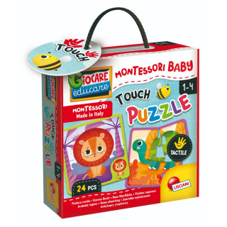 MONTESSORI BABY-PUZZLE DODIRNI I OSJETI 