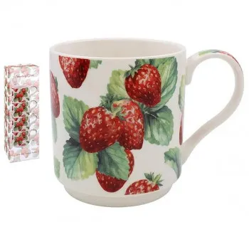 STRAWBERRY STACK ŠOLJE SET 4 LP95805 