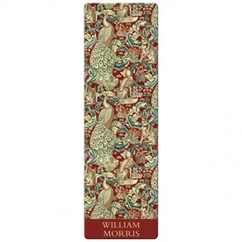 Bookmarker William Morris, Rabbit, Wolf and Peacock 