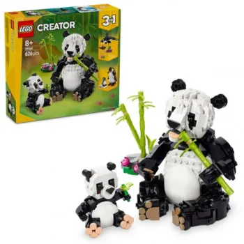 LEGO DIVLJE ŽIVOTINJE: OBITELJ PANDA 