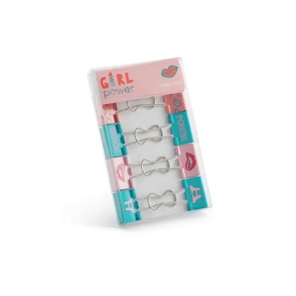 BINDER CLIPS GIRL POWER 8/1 7482 