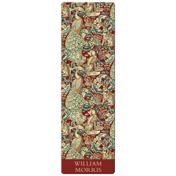 Bookmarker William Morris, Rabbit, Wolf and Peacock 