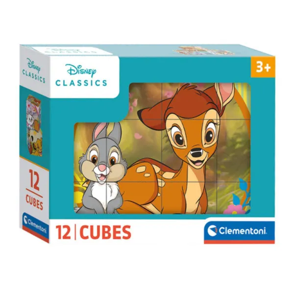 CLEMENTONI CUBI 12 DISNEY CLASSICS 2024 