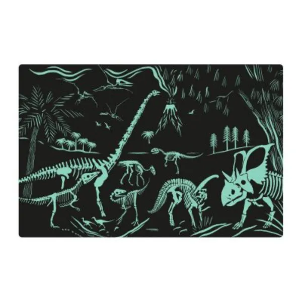 PUZZLE GLOW IN THE DARK DINOSAURS 60U 19435AP 