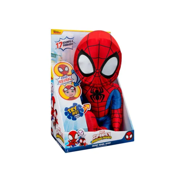 SPIDEY AND AMAZING 40 CM PLIŠ SECRET REVEAL SPIDEY 