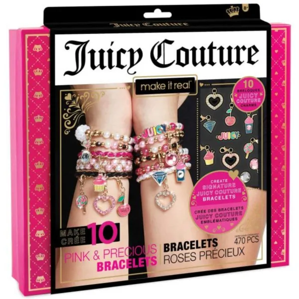 JUICY COUTURE Pink and Precious Bracelets 4408 